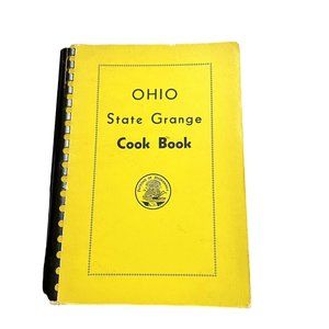 Ohio State Grange Cookbook 13th Edition October 1951 Spiral Bound Recipes  u Boo